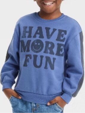 Grayson mini Have More Fun Crewneck Sweater
